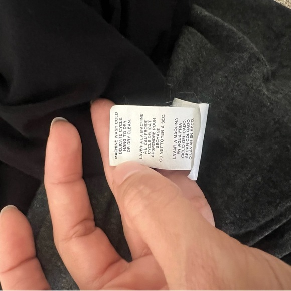 Karen Kane Gray Sheath Dress with Raglan Sleeves - Picture 10 of 11